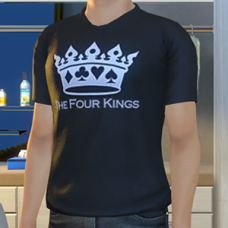 The Four Kings Logo T-Shirt - Male